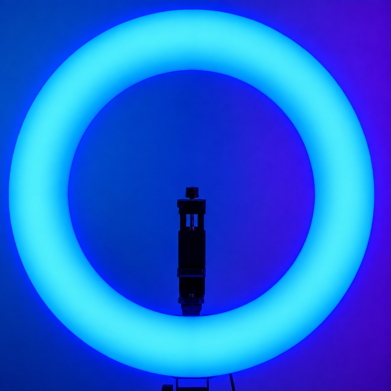 Körlámpa kék RGB módban